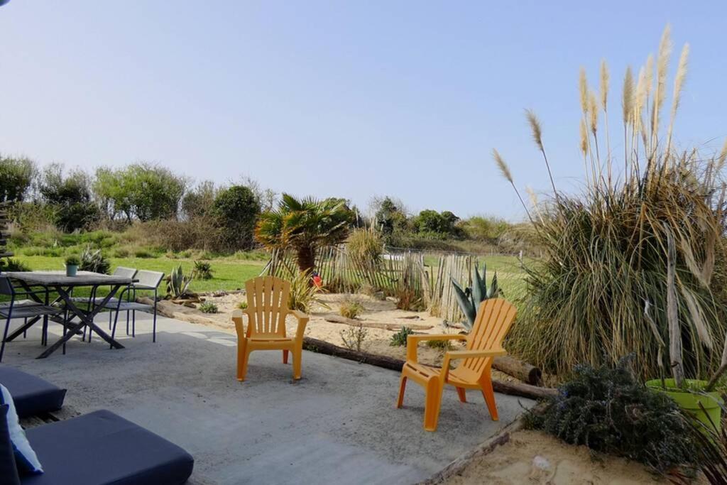 Maison Au Pied Des Dunes, 200M De La Plage Montmartin-sur-Mer Экстерьер фото